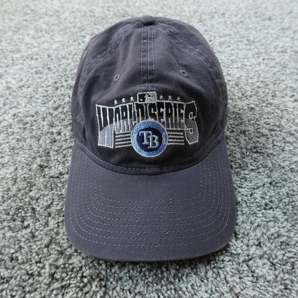 Tampa Bay Rays Hat Cap Mens One Size Strap Back MLB Baseball New Era Adjustable